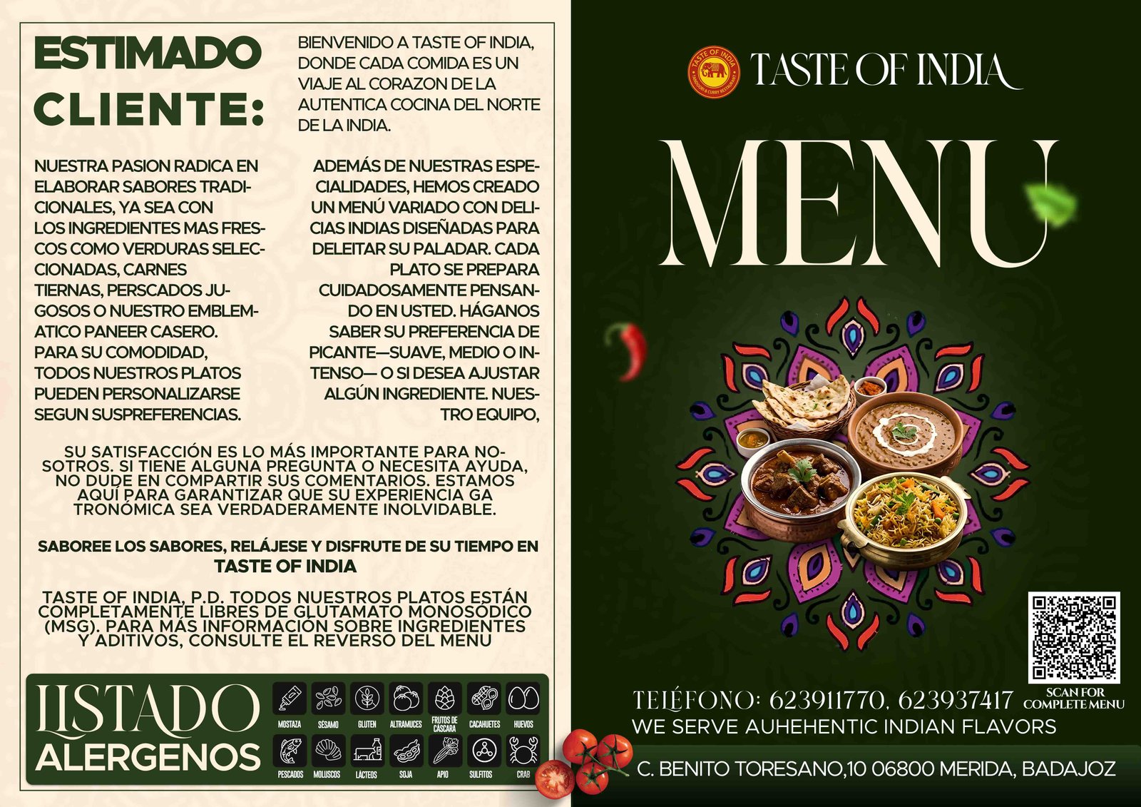 THE TAST OF INDIA