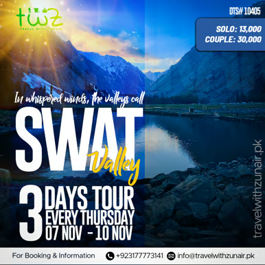 TRAVEL WITH ZUNAIR campaign